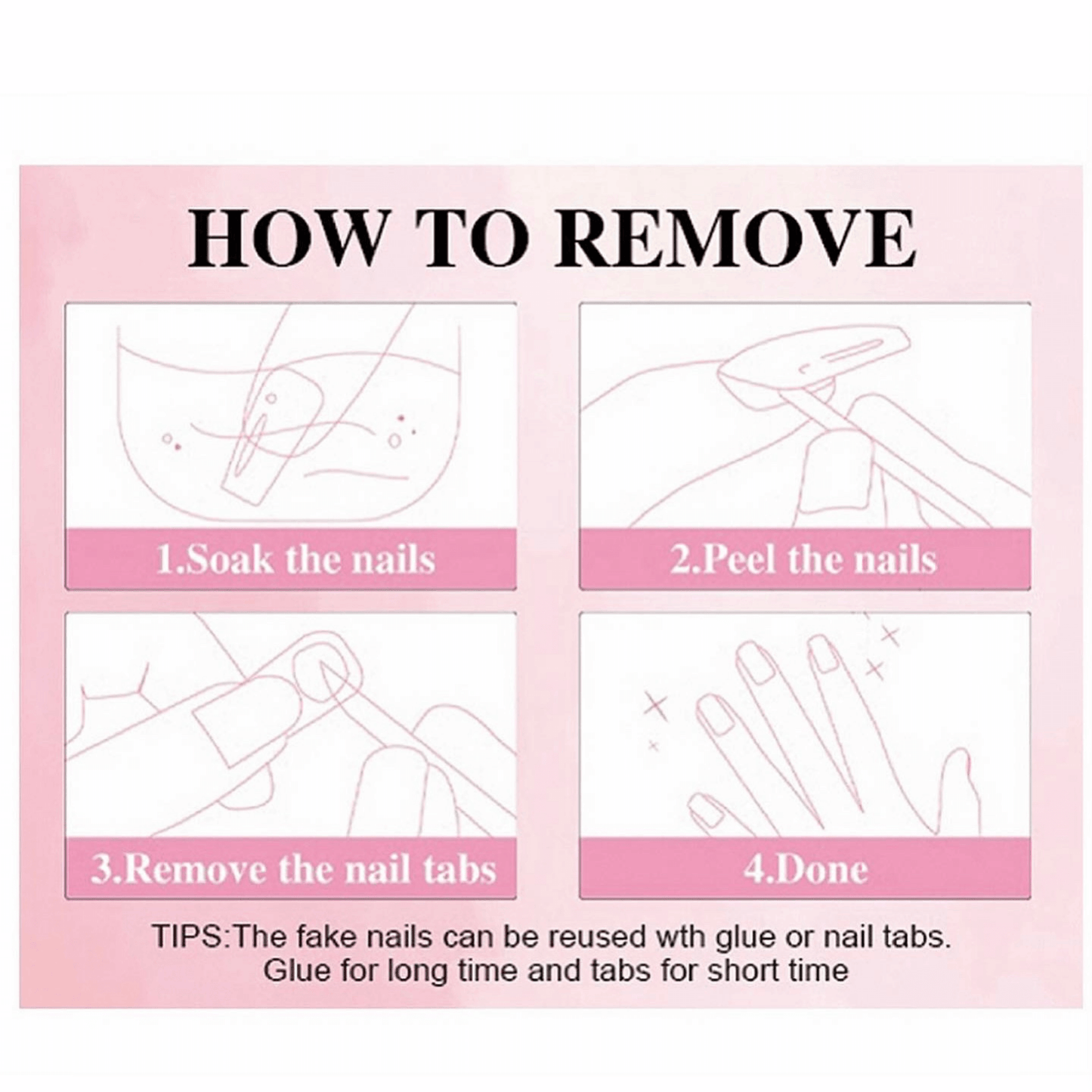 Lavender Roses (Purple new French manicure, decorated with white roses)